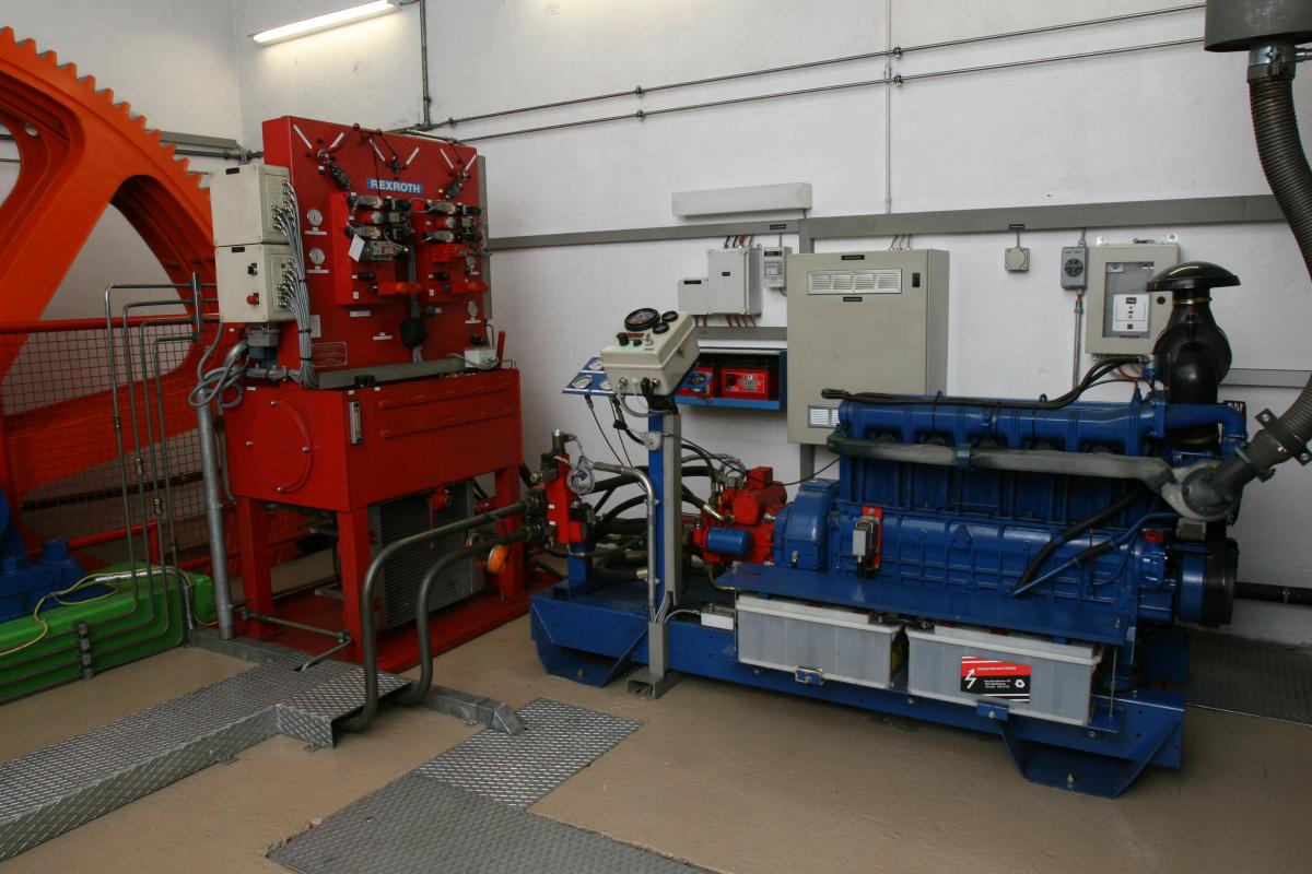hydraulique, moteur de secours