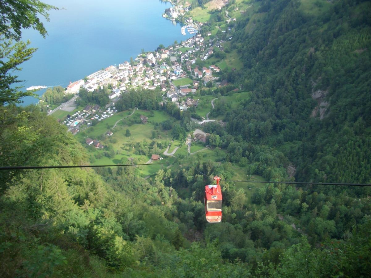 Strecke in Übersicht, Kabine