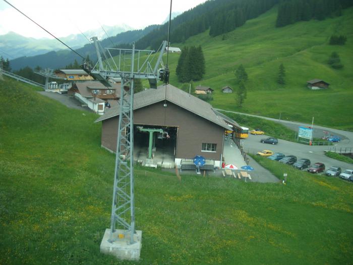 station aval, pylône