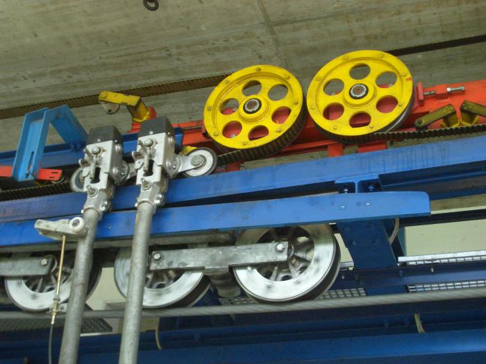 acceleratore alla stazione a valle