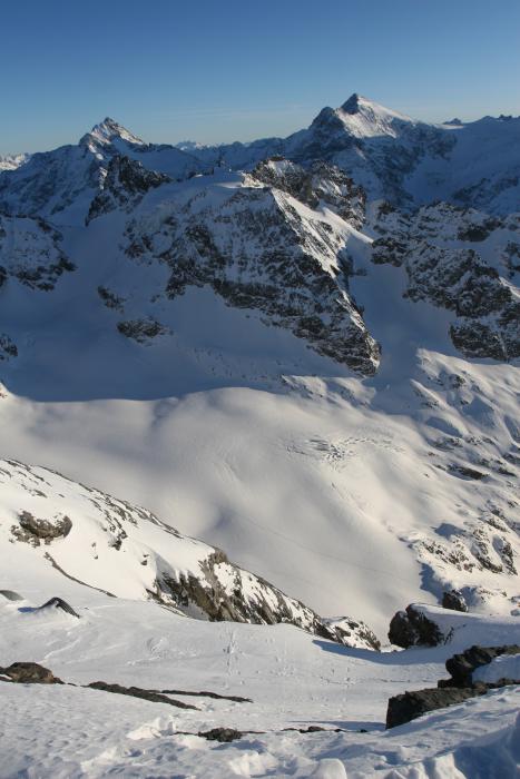 panorama dalla stazione a monte