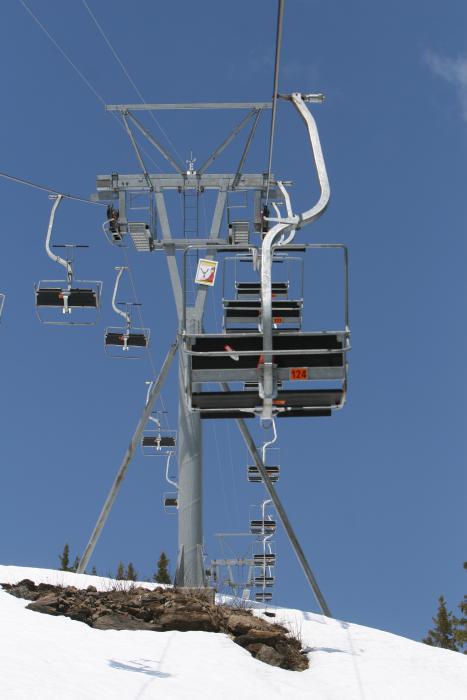 pylône, siège