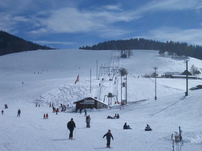 stazione a valle, panoramica del tracciato