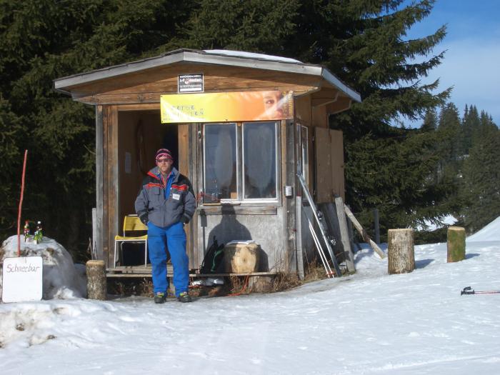 cabina di sorveglianza della stazione a monte