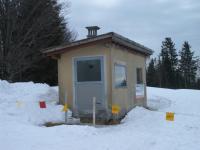 cabine de surveillance de la station amont